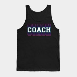 Coach Shirt Retro Coaching Tank Top